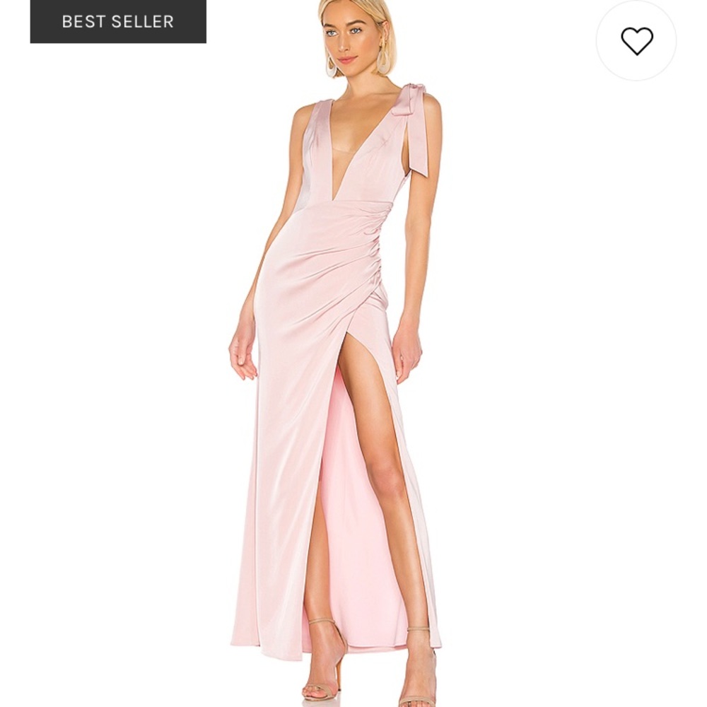 Lovers + Friends Patrick Gown in Light Pink